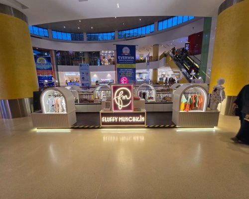 Fluffy Munchkin - VR mall Chennai - Textile kiosk -2